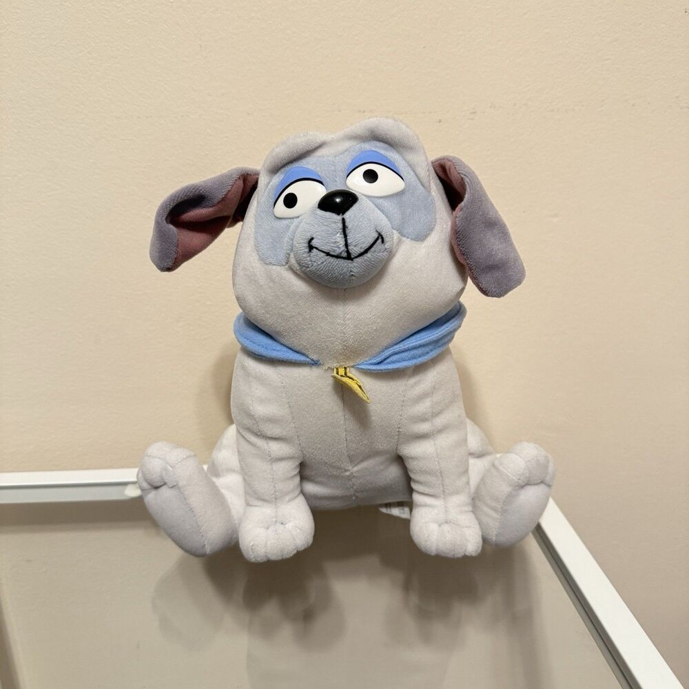 Vintage Disney Pocahontas Percy Pug Plush Mattel Baby First Huggable Friend 9”